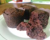 Foto langkah ke 9 dari resep Muffin coklat, very simple -no mixer-.