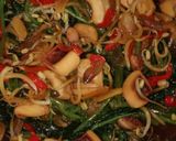 Foto langkah ke 5 dari resep Cumi tumis kangkung.