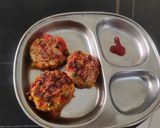 A picture of step 4 of Mix vegetable paneer cheese cutlet.