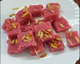 সুজির বাদাম বরফি (sujir badam barfi recipe in Bengali) রেসিপি ধাপ - 2 ছবি