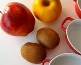 Une image de l'étape 1 de Gratins pommes kiwis.