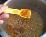 A picture of step 2 of Beef Qeema.