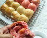 Foto langkah ke 11 dari resep Roti Sobek Merah Putih (Metode Autolisis).