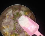 A picture of step 1 of Namkin paratha.