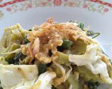 Foto langkah ke 3 dari resep Rujak kangkung / lotek.