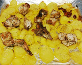 Foto del paso 5 de la receta: Conejo al horno con patatas panaderas