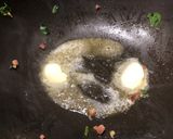Foto del paso 3 de la receta Espinacas a la crema con champiñones, jamón y huevo poché