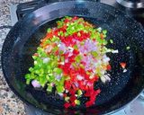 Foto del paso 8 de la receta: Arroz en paellera de mini verduras orgánicas y azafrán