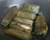 Foto langkah ke 9 dari resep Nasi Bakar Udang.
