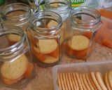 Foto langkah ke 3 dari resep Pudding Jelly Orange 🍊Manggo 🥭dalam Stoples (in jar 🫙).
