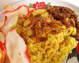 Foto langkah ke 6 dari resep Nasi Kuning/Nasi Uduk #pr_bukannasibiasa.