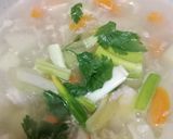 Foto langkah ke 3 dari resep Sup Jamur Salju.