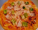 बटर रोटी पिज़्ज़ा (butter roti pizza reicpe in Hindi) रेसिपी चरण 4 फोटो