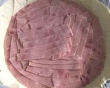 Une image de l'étape 2 de Quiche jambon - raclette.