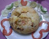 A picture of step 13 of Egg Biryani.