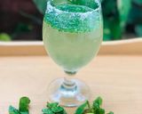 A picture of step 3 of Mint Margarita.