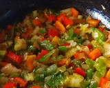 Foto del paso 3 de la receta: Pescado al horno con vegetales