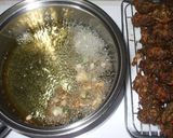 A picture of step 6 of Mozuku Tempura: A Recipe from an Okinawan Mentor.