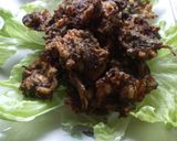 A picture of step 7 of Mozuku Tempura: A Recipe from an Okinawan Mentor.