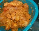 A picture of step 1 of Chicken Curry.