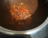 A picture of step 5 of Makhni dal.