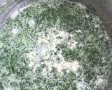 Bulgur spenóttal, és vajban sült csirkemell szeletekkel recept fázis 2 fotója