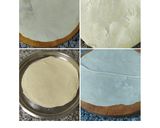 A picture of step 2 of Zaatar bake varieties (Zaatar Roll, Croissant, and bread).