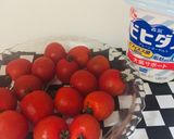 Foto del paso 1 de la receta: Ensalada de repollo con zanahoria y tomatito cherry!