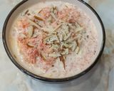 A picture of step 5 of Carrot Kheer.