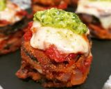 Foto del paso 8 de la receta Pincho de berenjena a la parmesana con pesto