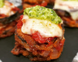 Foto del paso 8 de la receta: Pincho de berenjena a la parmesana con pesto