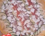 Une image de l'étape 3 de Tarte Courgette Tomate Oignon Healthy.