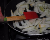 A picture of step 5 of Beef stroganoff.