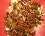 A picture of step 3 of Black chickpeas salad😍.
