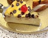Foto del paso 10 de la receta Pastel de yogur griego, queso crema y pepitas de chocolate