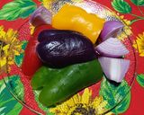 Foto del paso 1 de la receta: Brochette de pollo y verduras