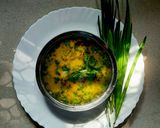 A picture of step 5 of Toor Dal with Green Garlic Chives.