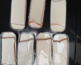 Foto langkah ke 2 dari resep Setup roti tawar saus keju.