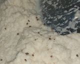 A picture of step 2 of Coconut burfi.