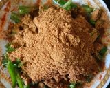 A picture of step 3 of Green Chilli pickle.