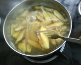 A picture of step 1 of Air Fryer Honey Sweet Potatoes Fries.