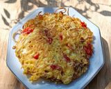Foto langkah ke 3 dari resep Telur Dadar Kecambah.