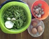 Foto langkah ke 1 dari resep 🌞Orak arik telur,buncis dan bakso.