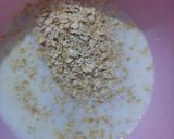 A picture of step 1 of Hearty Oat Bowl with Seeds and Fruits.