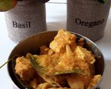 Foto langkah ke 9 dari resep Ayam tempe masak kuning santan bilis asam gelugur.