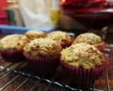Foto langkah ke 9 dari resep Low Carbs Banana 🍌 Cinnamon Muffins.