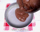 Foto langkah ke 11 dari resep BROWNIES CHEESECAKE CAKE KUKUS | Moist, Nyokelat, Nyuss.