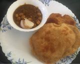A picture of step 5 of Chhole masala.