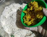 मसाला पूरी (लेफ़्ट ओवर मिक्स वेजिटेबल पुलाव) रेसिपी चरण 3 फोटो