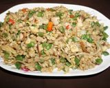 A picture of step 5 of Wheat Berries Stir-Fried with Vegetables.